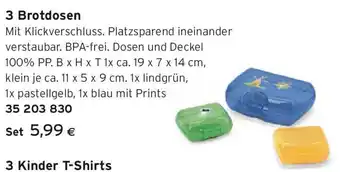 Tchibo Eduscho 3 brotdosen Angebot