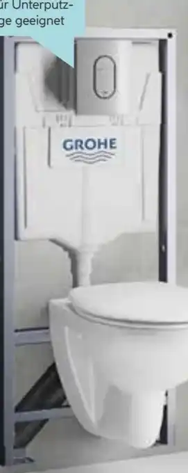 Hellweg Grohe Wand-WC-Set Solido Compact Angebot