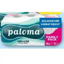 T&G Paloma Deluxe Toilettenpapier, 148 Blatt, 3-lagig T&G Angebot