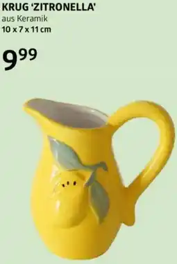 Bellaflora Krug zitronella Angebot