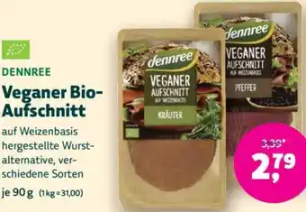 Denn's Biomarkt Veganer Bio- Aufschnitt Angebot