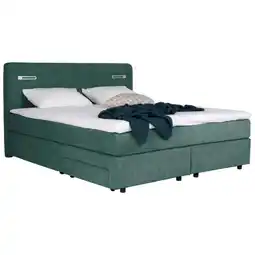 XXXLutz Boxspringbett 180/200 cm in Grün Angebot