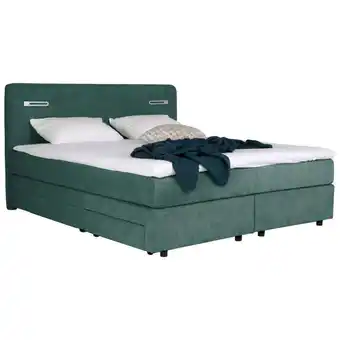 XXXLutz Boxspringbett 180/200 cm in Grün Angebot