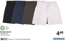 Zeeman Kindershorts Angebot