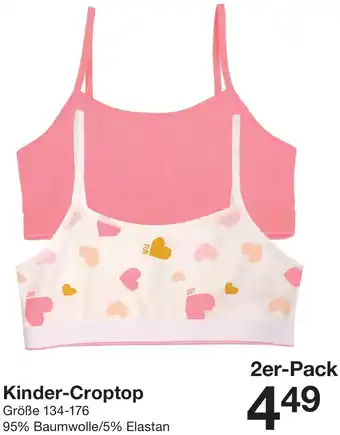 Zeeman Kinder-Croptop Angebot
