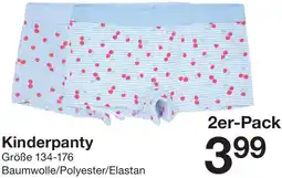 Zeeman Kinderpanty Angebot