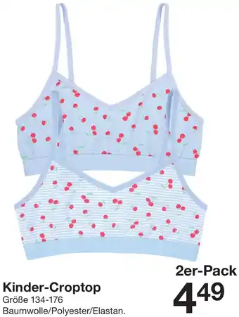 Zeeman Kinder-Croptop Angebot