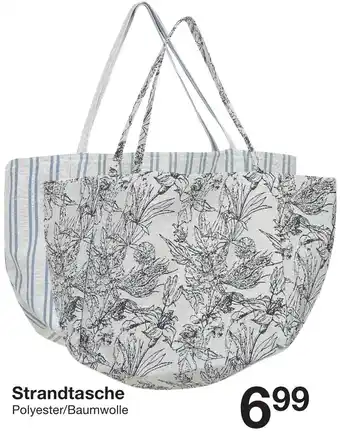Zeeman Strandtasche Angebot