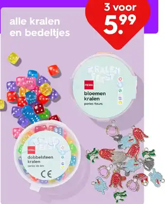 HEMA alle kralen en bedeltjes Angebot