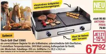 Maximarkt Tisch-Grill Chef Angebot