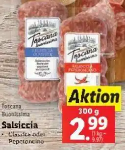 Lidl Salsiccia Angebot