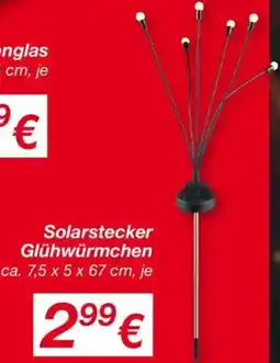 KiK Solarstecker Glühwürmchen Angebot