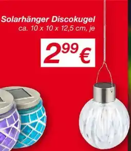 KiK Solarhänger Discokugel Angebot