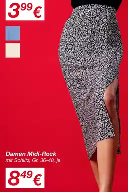 KiK Damen Midi-Rock Angebot