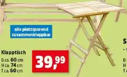Thomas Philipps Klapptisch Angebot