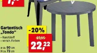 Thomas Philipps Gartentisch Tondo Angebot