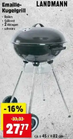 Thomas Philipps Emaille- Kugelgrill Angebot