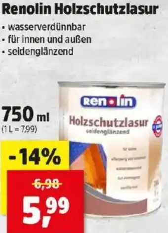 Thomas Philipps Renolin Holzschutzlasur Angebot