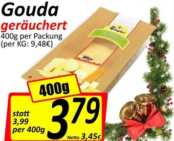 Wurstico Gouda Geräuchert 400g Angebot
