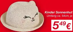 KiK Kinder Sonnenhut Angebot