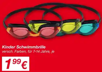 KiK Kinder Schwimmbrille Angebot