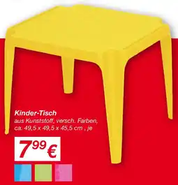 KiK Kinder-Tisch Angebot
