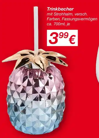 KiK Trinkbecher Angebot