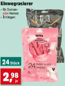 Thomas Philipps Einwegrasierer Angebot