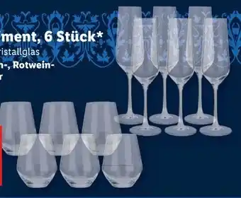 Lidl Livarno Home Gläser Sortiment Angebot