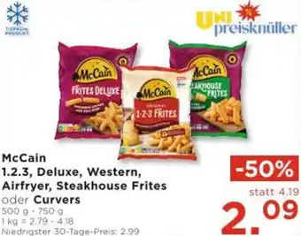 Unimarkt Airfryer, Steakhouse Frites Angebot