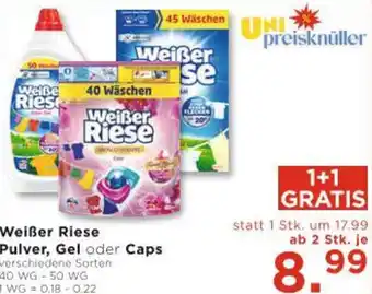 Unimarkt Weißer Riese Pulver Angebot