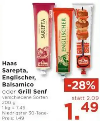 Unimarkt Haas Sarepta Englischer Balsamico Angebot