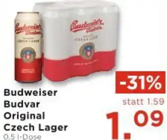 Unimarkt Budweiser Budvar Czech Lager Angebot