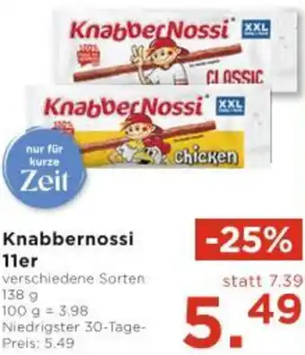 Unimarkt Knabbernossi 11er Angebot