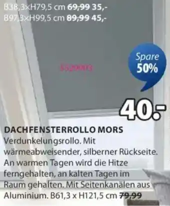 JYSK Dachfensterrollo mors Angebot