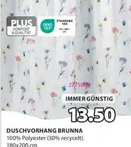 JYSK Duschvorhang brunna Angebot