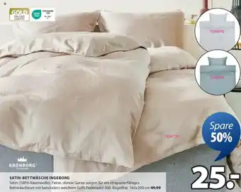 JYSK Satin-bettwäsche ingeborg Angebot