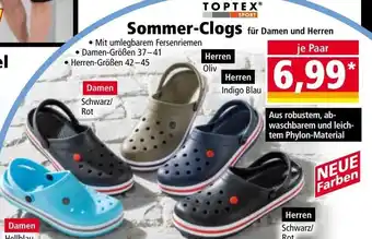 Norma Toptex sommer-clogs für damen und herren Angebot