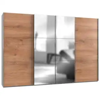 XXXLutz Schwebetürenschrank in Weiß, Eichefarben Angebot