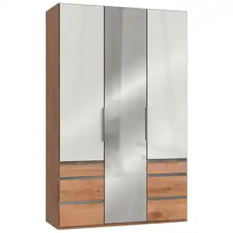 XXXLutz Drehtürenschrank in Weiß, Eichefarben Angebot