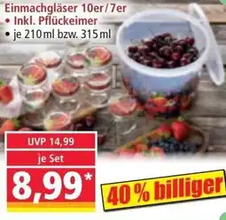 Norma Einmachgläser Angebot