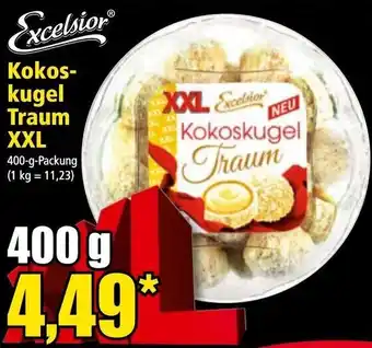 Norma Kokos- kugel Traum XXL Angebot