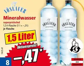 Norma Mineralwasser Angebot