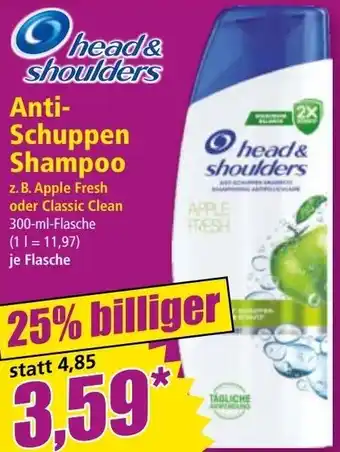 Norma Anti- Schuppen Shampoo Angebot