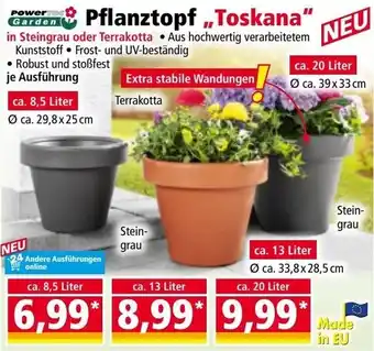 Norma Pflanztopf „Toskana Angebot