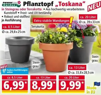 Norma Pflanztopf „Toskana Angebot