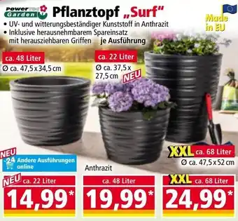 Norma Pflanztopf „Surf Angebot