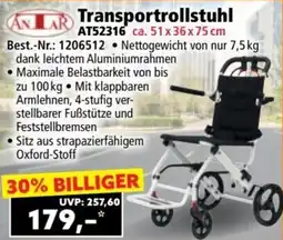 Norma Transportrollstuhl Angebot