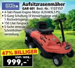 Norma Aufsitzrasenmäher Angebot