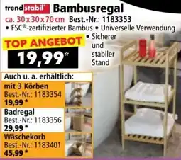 Norma Bambusregal Angebot